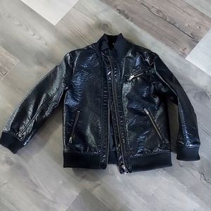 Zipper black jacket